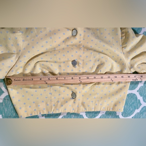 Vintage two-piece sundress and shrug. - Picture 6 of 8